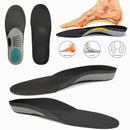 Palmilha Ortopédica em Gel com Suporte de Arco e Absorção de Impacto para Fascite Plantar