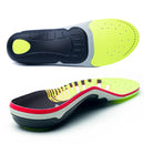 Palmilha Ortopédica para Fascite Plantar com Suporte de Arco para Pés Planos e Cavos