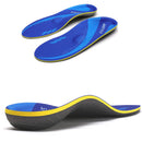 Palmilha Ortopédica para Fascite Plantar com Suporte de Arco para Pés Planos e Cavos