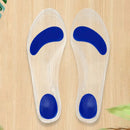 Palmilha Ortopédica de Silicone em Gel com Suporte de Arco para Fascite Plantar