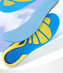 Palmilhas de Gel em Silicone Antiderrapantes com Absorção de Impacto e Suporte de Arco (2 ou 4 Peças)
