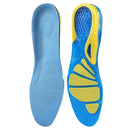 Palmilhas de Gel em Silicone Antiderrapantes com Absorção de Impacto e Suporte de Arco (2 ou 4 Peças)