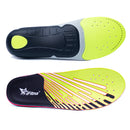 Palmilha Ortopédica para Fascite Plantar com Suporte de Arco para Pés Planos e Cavos